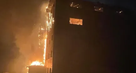 Kartalkaya Kayak Merkezi'nde bir otel alevlere teslim oldu: Çok sayıda ölü ve yaralı var!