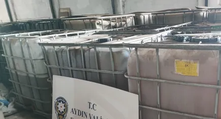 Aydın'da sahte yağ operasyonu