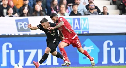 Antalya’da kazanan çıkmadı: Antalyaspor- Beşiktaş: 1-1