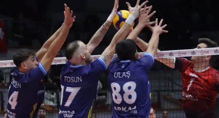 Arkas Spor, Ziraat Bankkart'a mağlup oldu