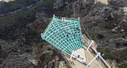 Ulubey Kanyonu, 2024'te 300 bin ziyaretçi ağırladı