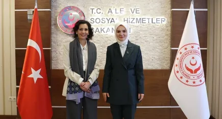 Bakan Göktaş, AB Komisyonu üyesi Lahbib ile görüştü