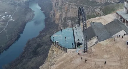 Cehennem Deresi Kanyonu cam seyir terasıyla turizme açılıyor
