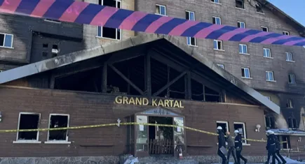 Çevre Bakanlığı ekibi, Grand Kartal Otel'de inceleme yaptı