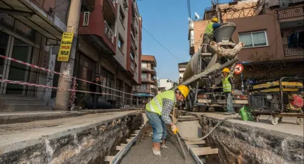 Karabağlar’da yağmur suyu hattı çalışmaları başladı