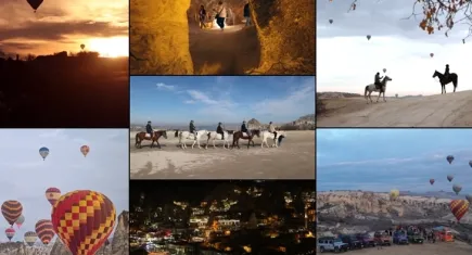 Kapadokya'ya ziyaretçi akını: Konaklayan turist sayısı arttı