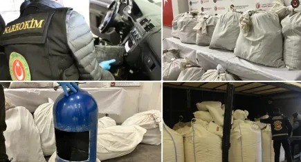 Sınır kapısında zehir tacirlerine büyük darbe!