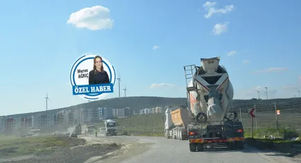 Seferihisar’da beton krizi: Mahallelinin hava ve can güvenliği tehlikede