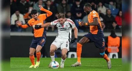 Beşiktaş Başakşehir ile golsüz berabere kaldı