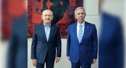 Kemal Kılıçdaroğlu ve Mansur Yavaş bir arada