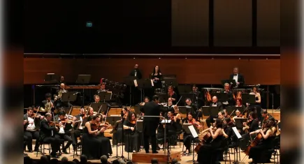 AASSM’de sanat rüzgarı: Olten Filarmoni Orkestrası sahne aldı