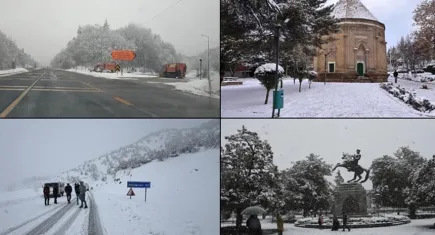 Kar Türkiye'yi esir aldı!