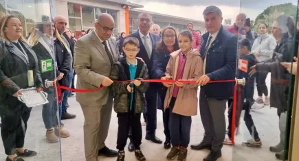Çiğli'de çevre dostu Egekent İlkokulu'nda yeni bina heyecanı
