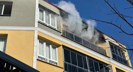 Uşak'ta yangın: 1 kişi hayatını kaybetti