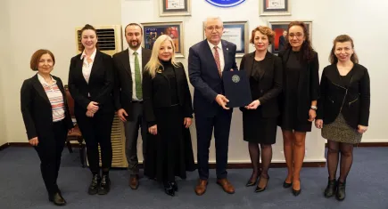 Ege Üniversitesi ile Azerbaycan Mimarlık ve İnşaat Üniversitesi’nden iş birliği