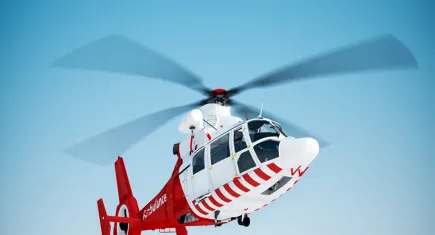 Ambulans helikopter düştü!