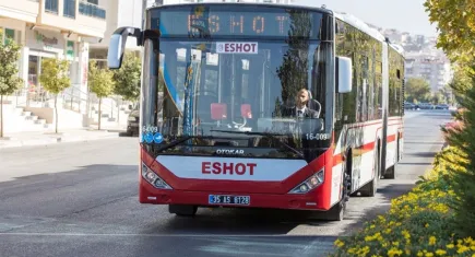 Fen İşleri çalışması nedeniyle ESHOT yolunu değiştirdi