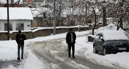 Bazı iller kar yağışı ve soğuk havanın etkisinde