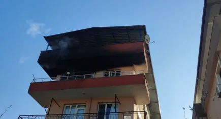 İzmir haber: Ödemiş’te ev yangını! 