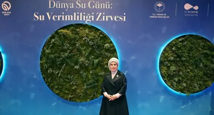 Emine Erdoğan: Su, mirasımız değil, emanetimizdir