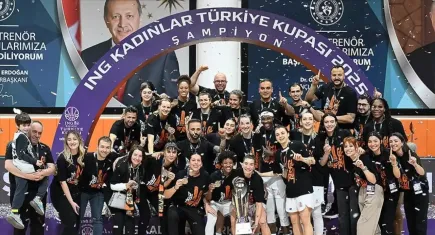 Kadınlar Türkiye Kupası'nda şampiyon belli oldu
