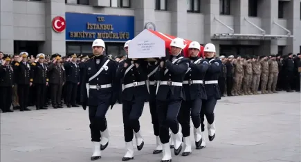 Şehit bekçi Uğur Gölçek son yolculuğuna uğurlandı