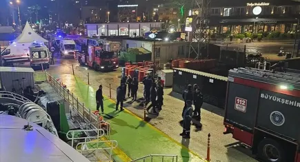 BUDO’da yangın: Yolcular feribotta fenalık geçirdi