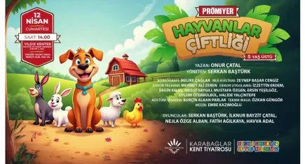 Karabağlar'da Hayvanlar Çiftliği tiyatrosu seyircilerini bekliyor