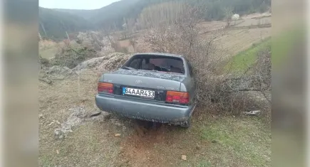 Uşak'ta korkunç kazada sürücünün kafasında mermi çekirdeği bulundu!