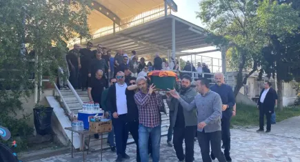 Melis Apaydın’ın babası Deniz Apaydın son yolculuğuna uğurlandı