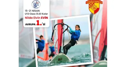 Göztepeli Nilda Elvin Avrupa Şampiyonu oldu 