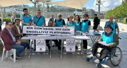 Engelli bireylerin temel sorunlarına dikkat çekmek için sen de imzala