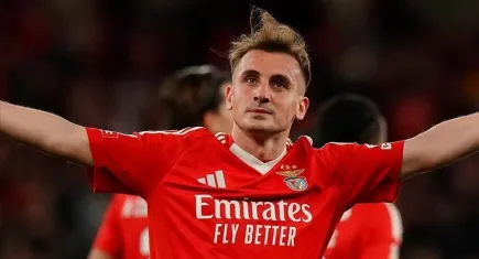 Kerem Aktürkoğlu’nun golle taçlandırdığı Benfica AVS'yi 6-0 yıktı