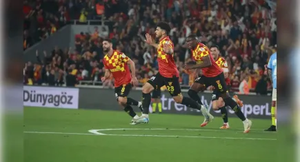 Göztepe, ilk yarıda 2-0 önde  