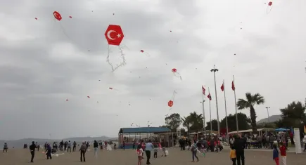 Uçurtmalar şenlik için havalanacak