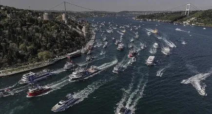 Sarıyerli taraftarlar şampiyonluğu böyle kutladı
