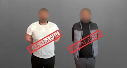 Kırmızı bültenle aranan 2 suçlu Gürcistan’da yakalanarak Türkiye’ye iade edildi