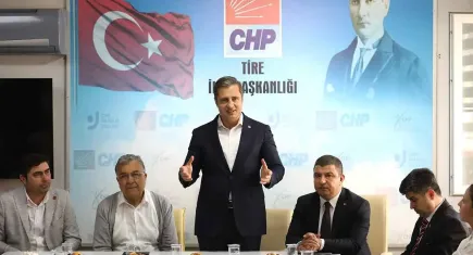 CHP’li Yücel’den Tire’de demokrasi vurgusu