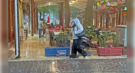 Muğla'yı sağanak bastırdı