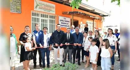 Cumhuriyet Kütüphanesi, İnönü Mahallesi'nde coşkulu bir törenle kapılarını açtı