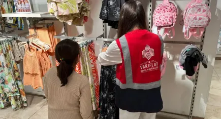 Vakıflar Bölge Müdürlüğü 624 çocuğun bayram sevincine ortak oldu