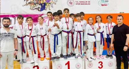 Aliağa’dan Taekwondo'da 20 madalya sevinci