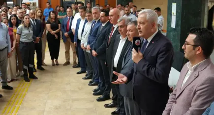 Başkan Türkmen, Kurban Bayramı öncesi personel ziyaretinde bulundu