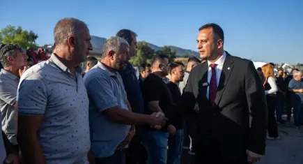 Başkan Ömer Eşki’den personele bayram ziyareti