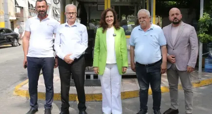 Başkan Ünsal, bayramda taksicileri unutmadı