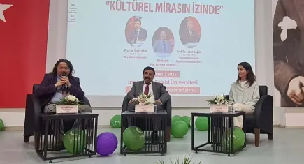 Kültürel mirasın izi İKÇÜ’de konuşuldu