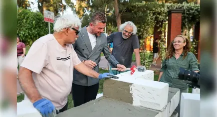 Buca Belediyesi’nden Edip Akbayram'ın anısına heykel