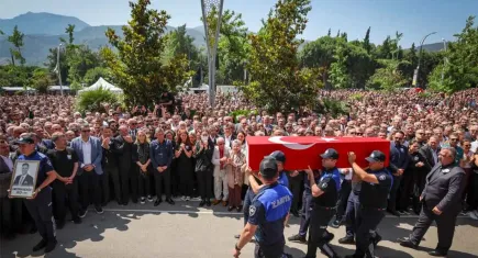 Vekil Arslan’dan, Ferdi Zeyrek’in cenaze töreninin ardından baş sağlığı mesajı