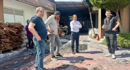Küllerinden doğdu: Giysan Sandalye 10 günde yeniden üretime başladı