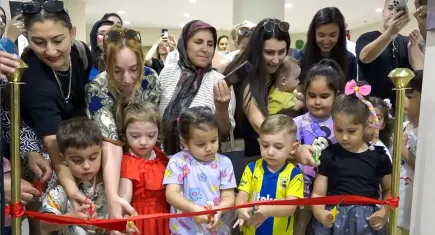 Bornova’da Oyuncak Kütüphanesi'ni çocuklar açtı